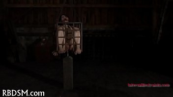 Hard drubbing for masked babe