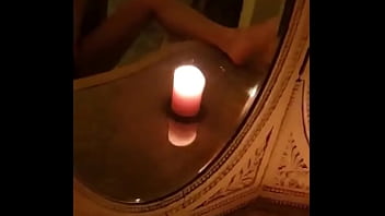 Masturbating in vintage mirrors