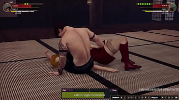 Gigi vs roxy nf3d mixed mma combat femdom redhead Gigi vs roxy nf3d mixed mma combat femdom redhead