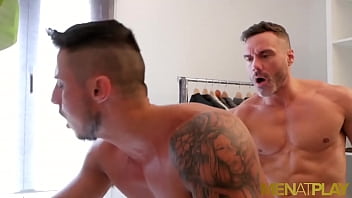 Hunky coworkers ass fuck after blowjob Hunky coworkers ass fuck after blowjob