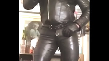 Black leather muscle dad fetish scenes Black leather muscle dad fetish scenes
