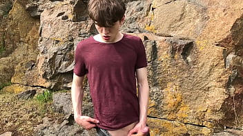 Rocks and cock boy has big dick horny cute Rocks and cock boy has big dick horny cute
