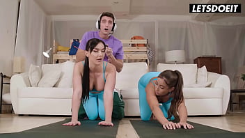 Lady gang won't let virgin dude play on console horny hostel Lady gang won't let virgin dude play on console horny hostel
