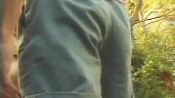 Blonde granny sucking on a cock outside Blonde granny sucking on a cock outside