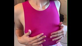 My stepkomy very like masturbating her milky pussy