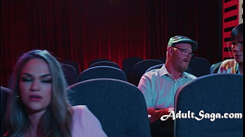Teen couple fuck eachother in the movie theatre Teen couple fuck eachother in the movie theatre