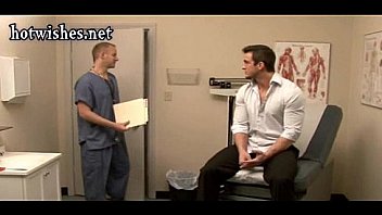 Hot gay doctor tasting a cock and enjoys anal Hot gay doctor tasting a cock and enjoys anal