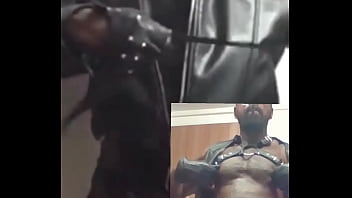 Leather cigar nippleplay & cum scenes Leather cigar nippleplay & cum scenes