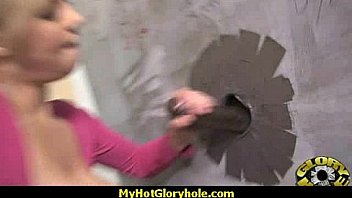 Hottie sucks and fucks black cock for cusmhot at gloryhole 29 Hottie sucks and fucks black cock for cusmhot at gloryhole 29