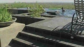 Sexy boys have fun in a pool Sexy boys have fun in a pool
