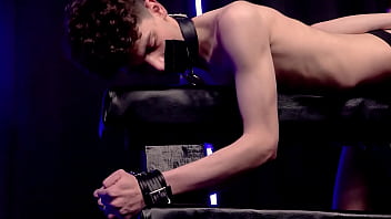 Dom twink tyler turns top myott into bound and reluctant bottom