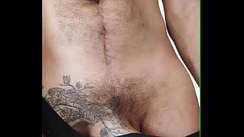 Big tattooed dick doesn't fit in boxers Big tattooed dick doesn't fit in boxers