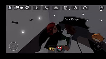 Red haired girl has sex in roblox