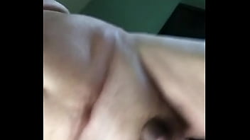 Fat man jerking