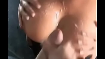 Two cumshots on ree petra 039 s huge tits Two cumshots on ree petra 039 s huge tits