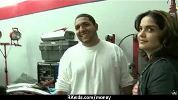 Amateur girl accepts cash for sex from stranger 18 Amateur girl accepts cash for sex from stranger 18