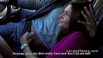 Orgy in a van with teen hitchhikers in public Orgy in a van with teen hitchhikers in public
