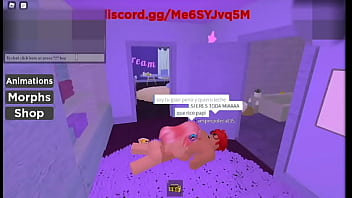 Roblox girl fucks his boyfriend and he cums a lot of times