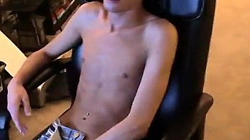 Gay guys jared is jumpy about his very first time draining off on Gay guys jared is jumpy about his very first time draining off on