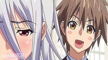 Aprovecho que mi hermanastro esta despistado para comerle la verga hentai sin censura