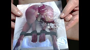 Hot sexy slave slut gets a huge load on ass and pussy Hot sexy slave slut gets a huge load on ass and pussy