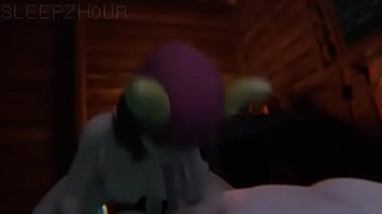 Skye rough sex by a white dude