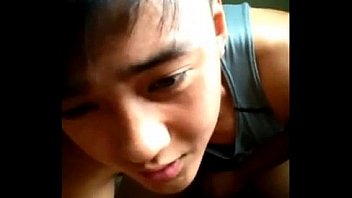 Asian twink solo on cam