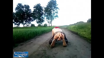 Fucking myself on a forest road Fucking myself on a forest road