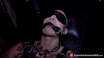 Restrained japanese anal dildoed hard Restrained japanese anal dildoed hard