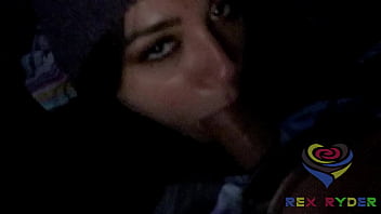 Rex face fucks zoey outdoors Rex face fucks zoey outdoors