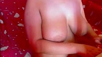 Sexy milf with huge tits teases and plays on webcam Sexy milf with huge tits teases and plays on webcam