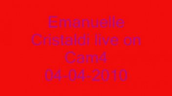 Emanuelle cristaldi live 04 04 2010 Emanuelle cristaldi live 04 04 2010