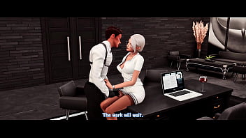 Slut secretary earned a bonus with deep throat and big ass sims sfm anime hentai