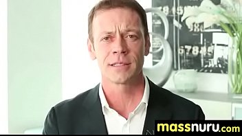 Awesome nuru gel fuck 4