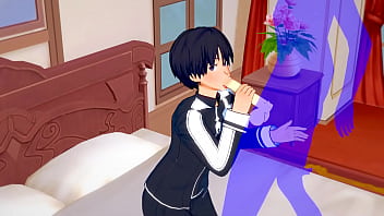 Art online yaoi kirito sucking dick & anal sex with creampie Art online yaoi kirito sucking dick & anal sex with creampie