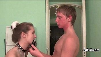 Most hardcore kinky teen scene