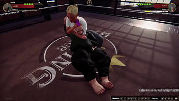 Felicity vs bolda nf3d female mma combat ring battle Felicity vs bolda nf3d female mma combat ring battle