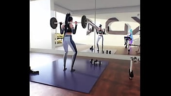 Animação 3d de legging ia Animação 3d de legging ia