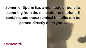 Drinking sperm is very useful Drinking sperm is very useful