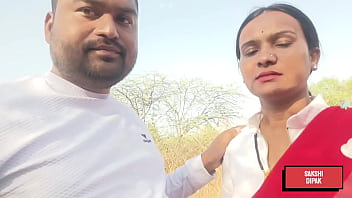 Indian horney couple passionate about outdoor fuck Indian horney couple passionate about outdoor fuck