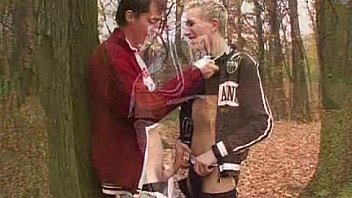 Lewd gay neighbors get down and dirty in the woods Lewd gay neighbors get down and dirty in the woods