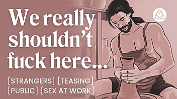 After hours class turns into hard fucking with your teacher &ndash; teasing & sex at work &ndash; audio porn erotic story