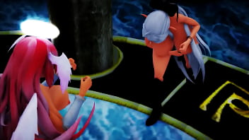 Futa haku fights luka mmd Futa haku fights luka mmd