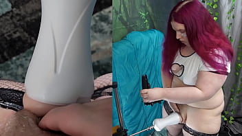 Hot chubby shemale fucks toy jerks off and cums Hot chubby shemale fucks toy jerks off and cums