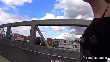 Beautiful czech sweetie gets tempted in the hypermarket and reamed in pov Beautiful czech sweetie gets tempted in the hypermarket and reamed in pov