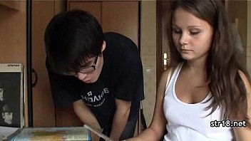 A teen getting fuck in the pussy A teen getting fuck in the pussy