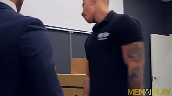 Storage worker ass fucked by businessman Storage worker ass fucked by businessman