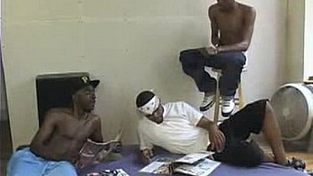 Black gay threesome fuck Black gay threesome fuck
