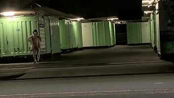 女装まゆの深夜全裸コンテナハウス露出 女装まゆの深夜全裸コンテナハウス露出