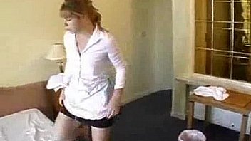 Teen maid gets fucked and facialed Teen maid gets fucked and facialed